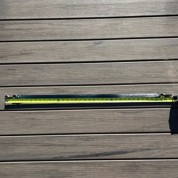 Coach; Navy Blue Patent Leather; Medium; Push Lock; Poppy Satchel; Minor Wear - Picture 16 of 16